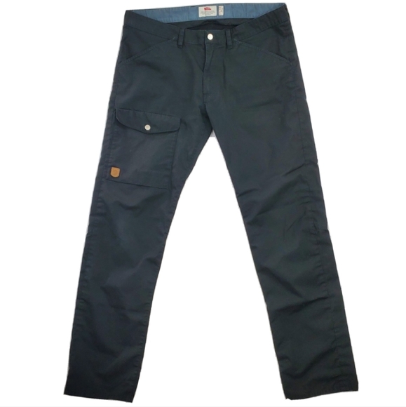 Fjallraven G-1000 Mens Cargo Pants Trouser EU 52 US 36 Inseam 33 Straight leg - Picture 2 of 14